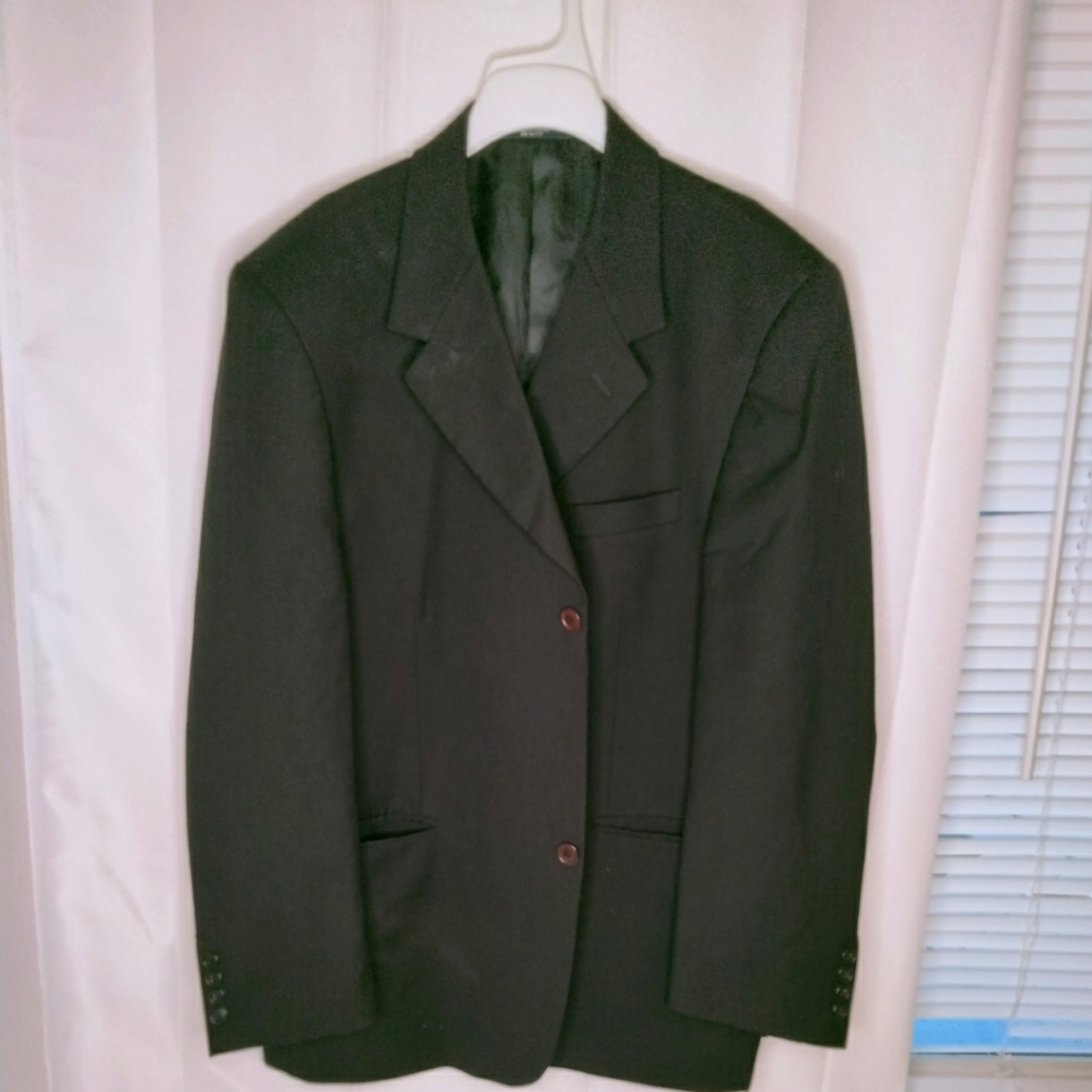 Black suit jacket